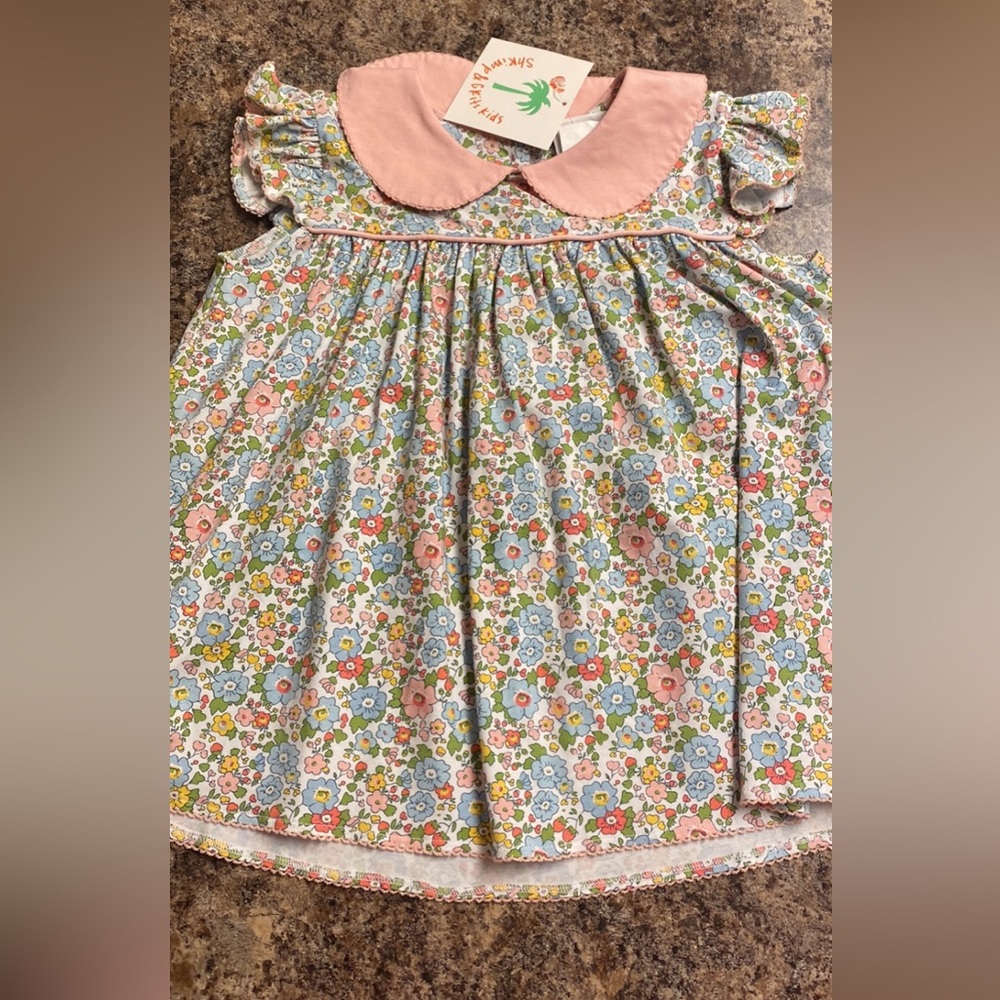 Shrimp and Grits size 8 floral